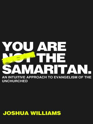 cover image of You Are Not the Samaritan